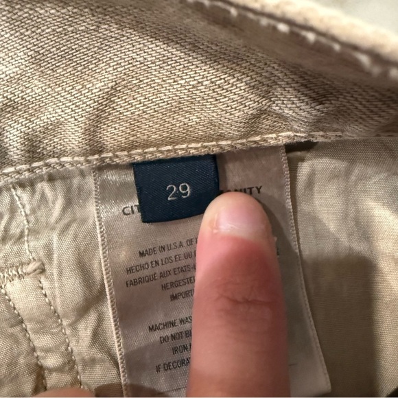 Citizens Of Humanity Jolene High Rise Vintage Slim Crop Jeans Women’s 29 Taupe - Picture 11 of 13